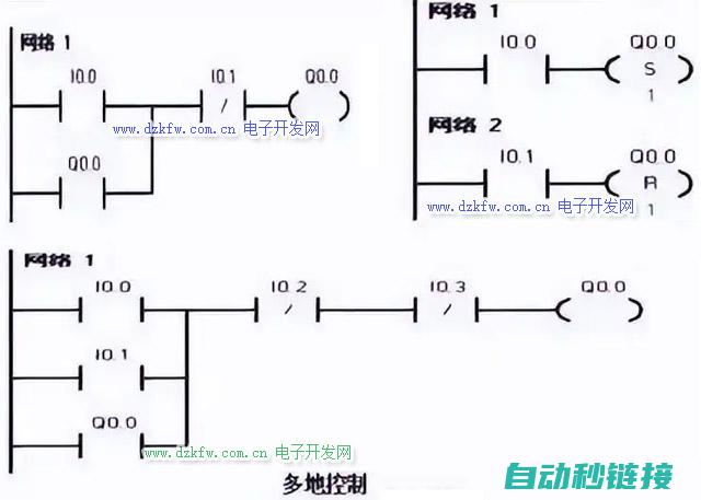 plc自锁解锁电路